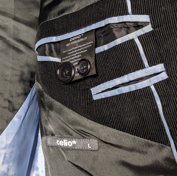 Celio* corduroy blazer - Picture 6 of 8